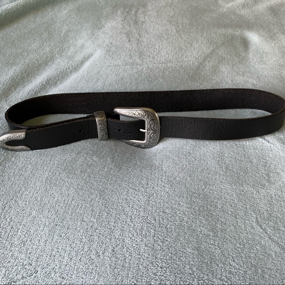 NWOT Black Leather Belt from Urban Outfitters - Picture 3 of 3